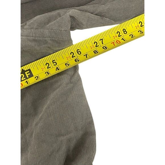 Massimo Dutti Men Button Up Shirt 2XL XXL Tan Brown Corduroy 0150/406 NWOT - Picture 7 of 12